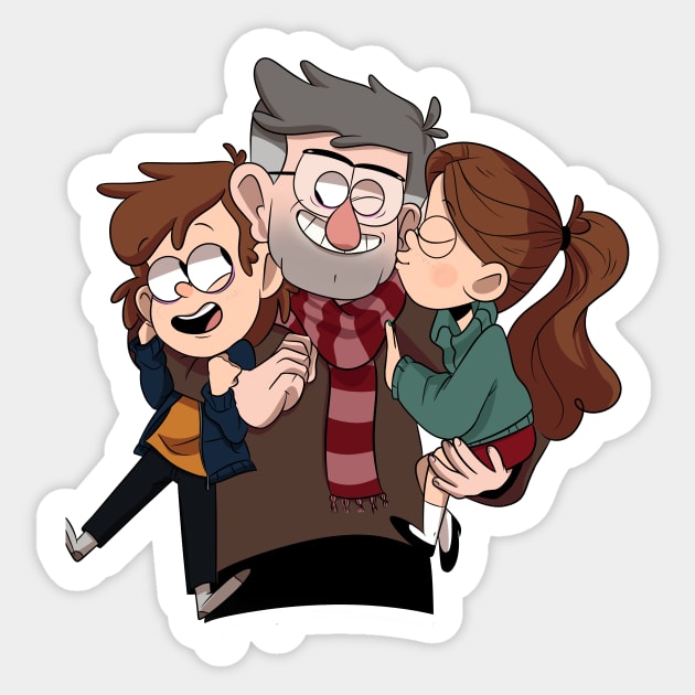 Gravity Falls Sticker by LanxiArts